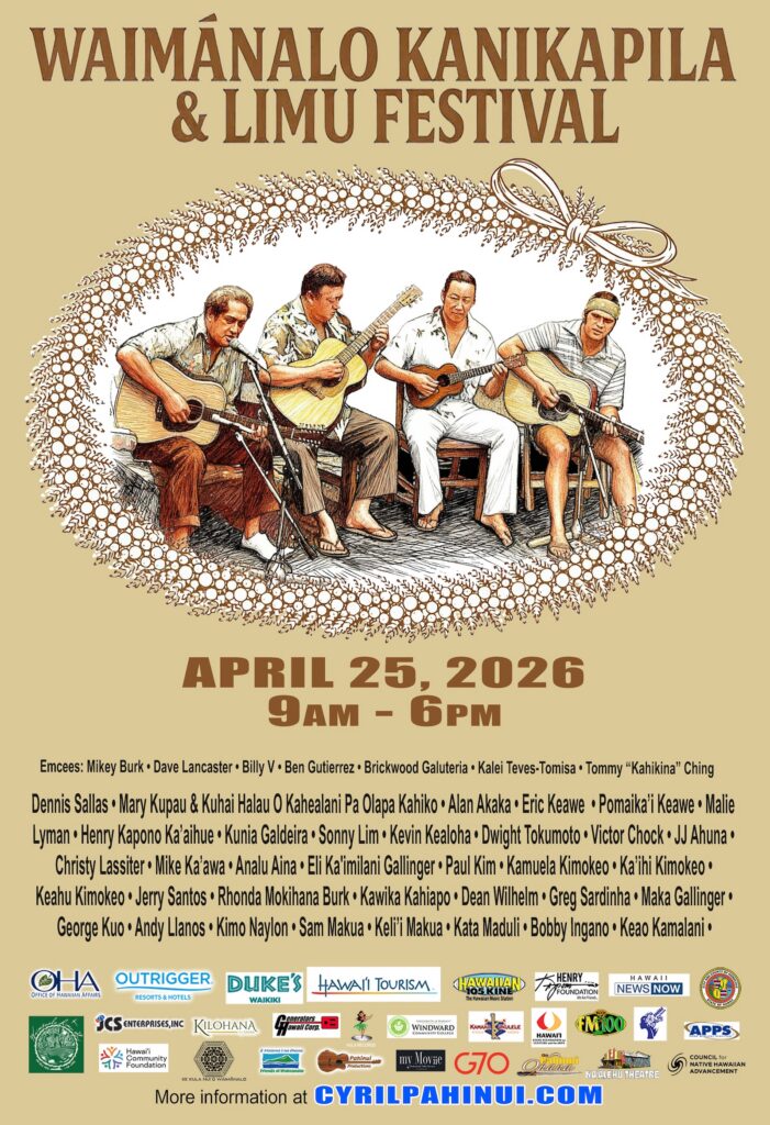 2026 Waimānalo Kanikapila Poster
